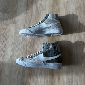 (Brand new) Nike grey & white blazer mid ‘77 sneakers